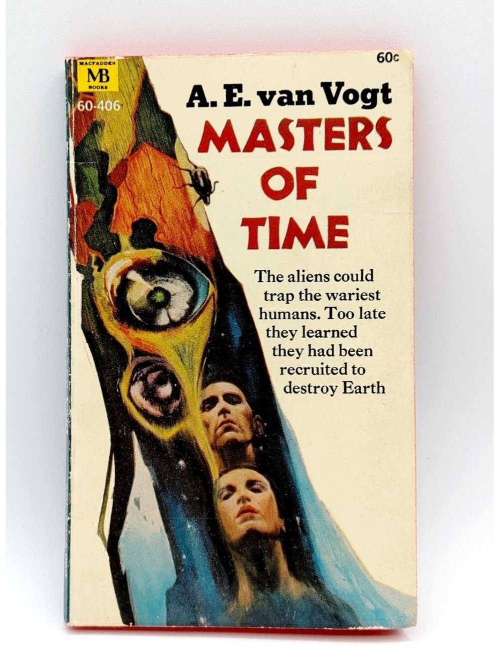 A E van Vogt Masters Of Time Paperback 1969 Second Edition Book Sci Fi